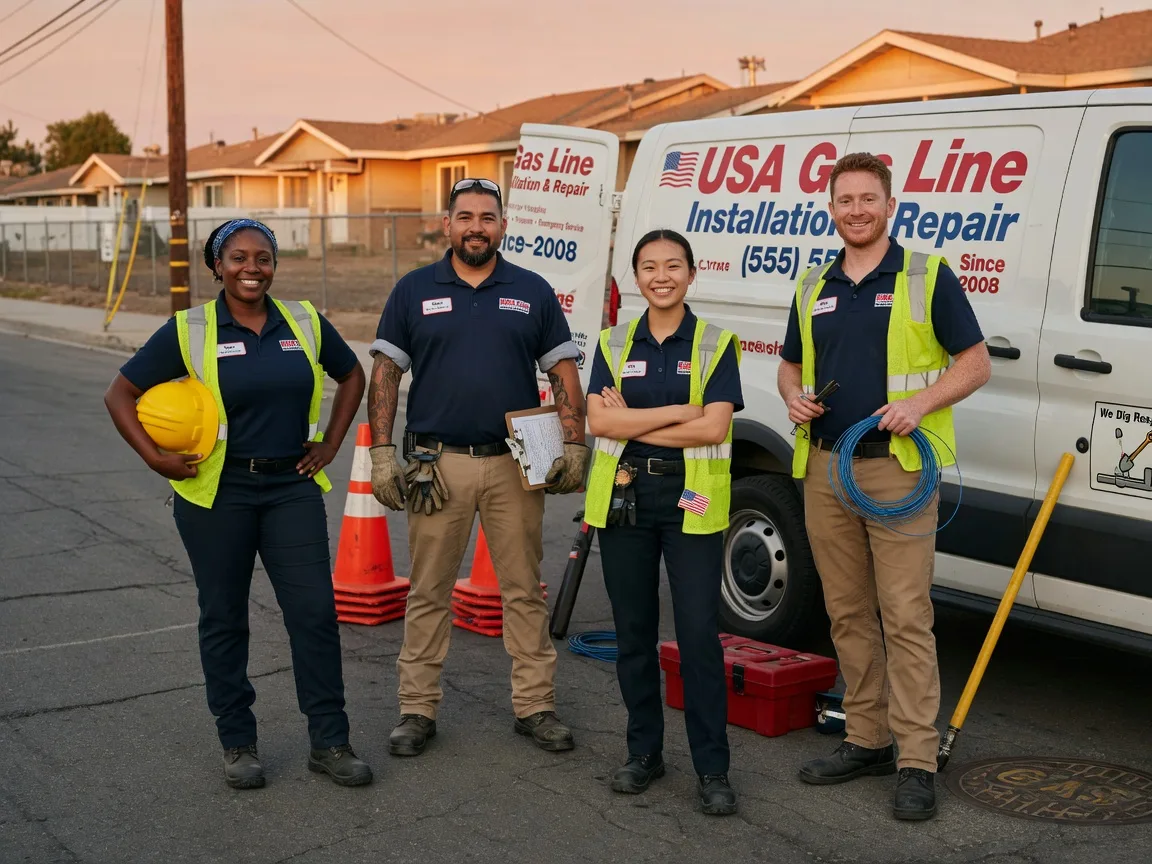 Gas Line Installation company in Huntsville, IL