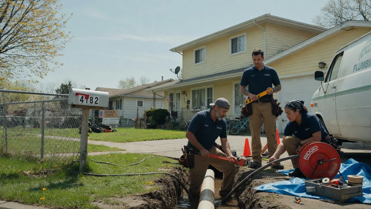 Gas Line Repair in Huntsville, IL near me
